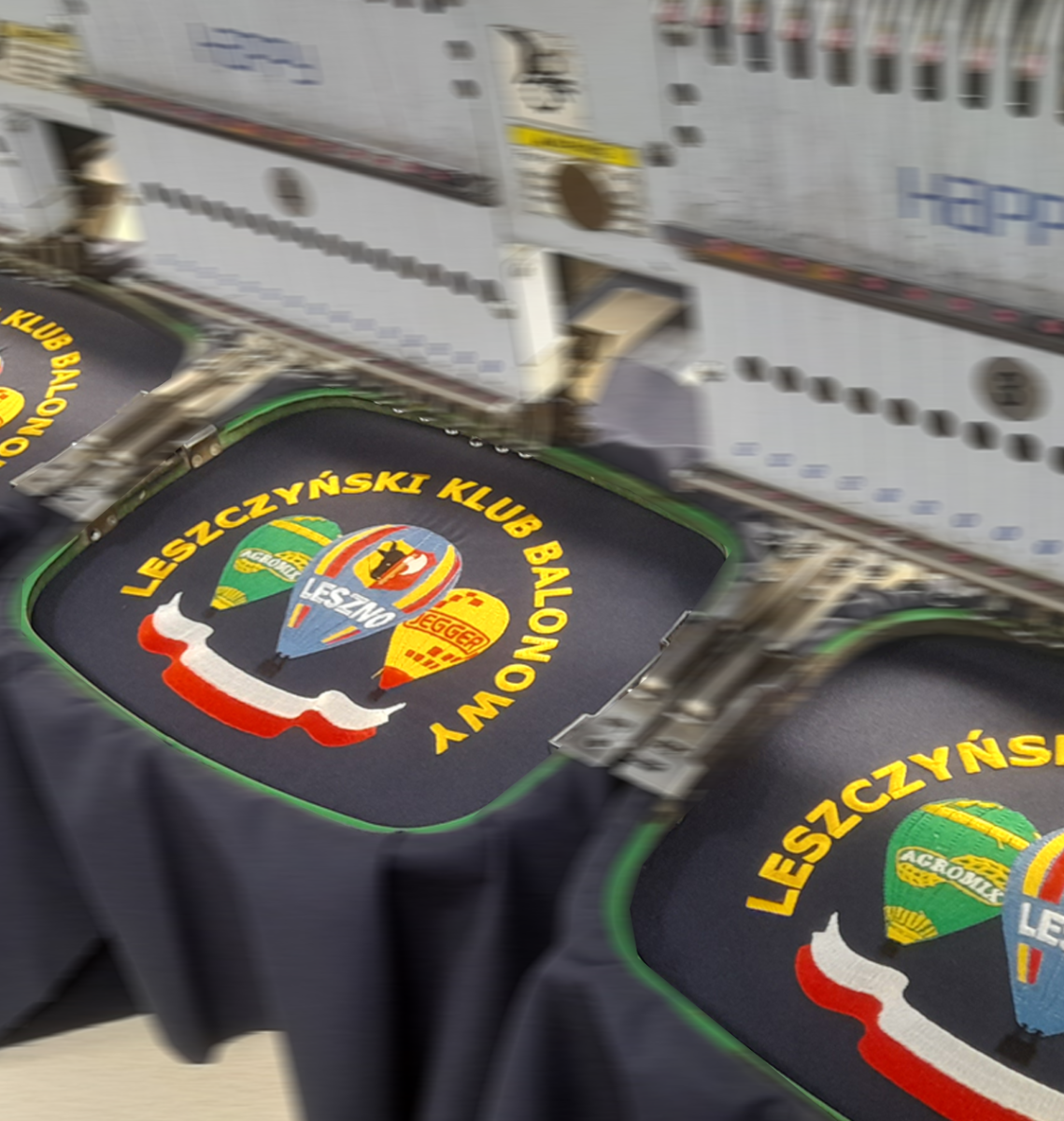 Haft komputerowy bezpośrednio na odzieży