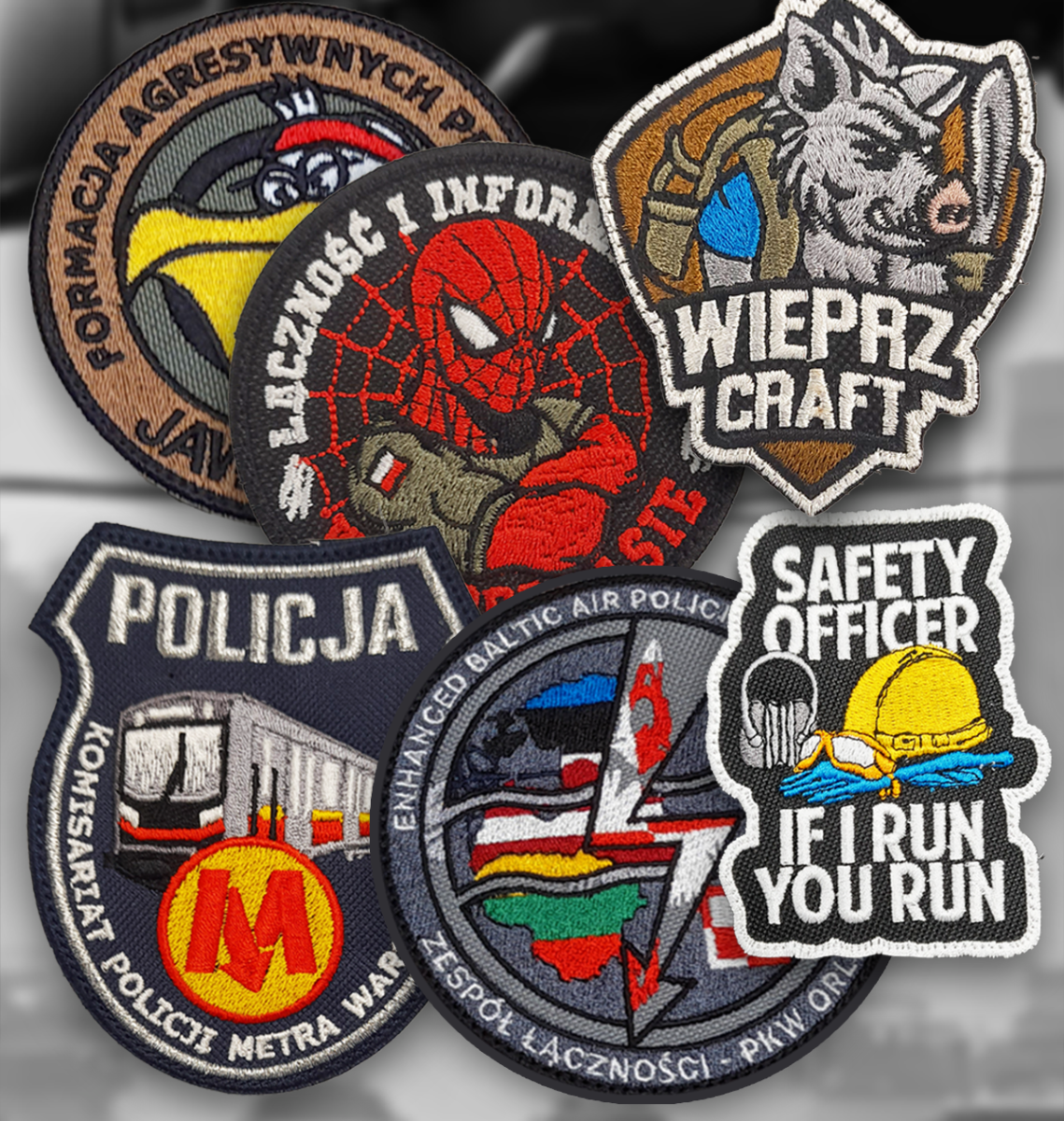 Naszywki z własnym logo